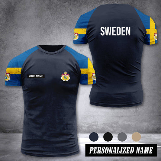 Sweden customize T-shirt has raglan sleeves 265