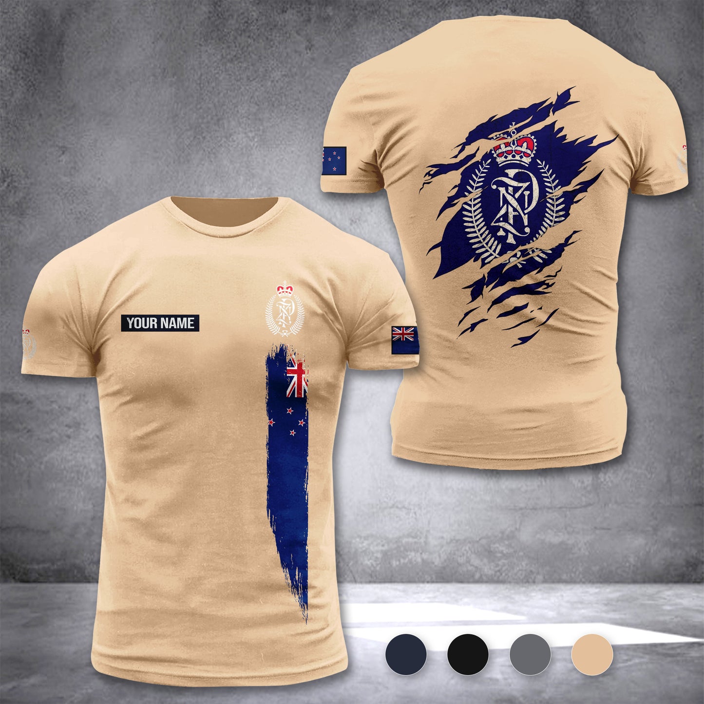 New Zealand Police customize T-shirt 355