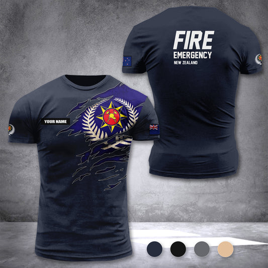 Fire and Emergency New Zealand customize T-shirt 255