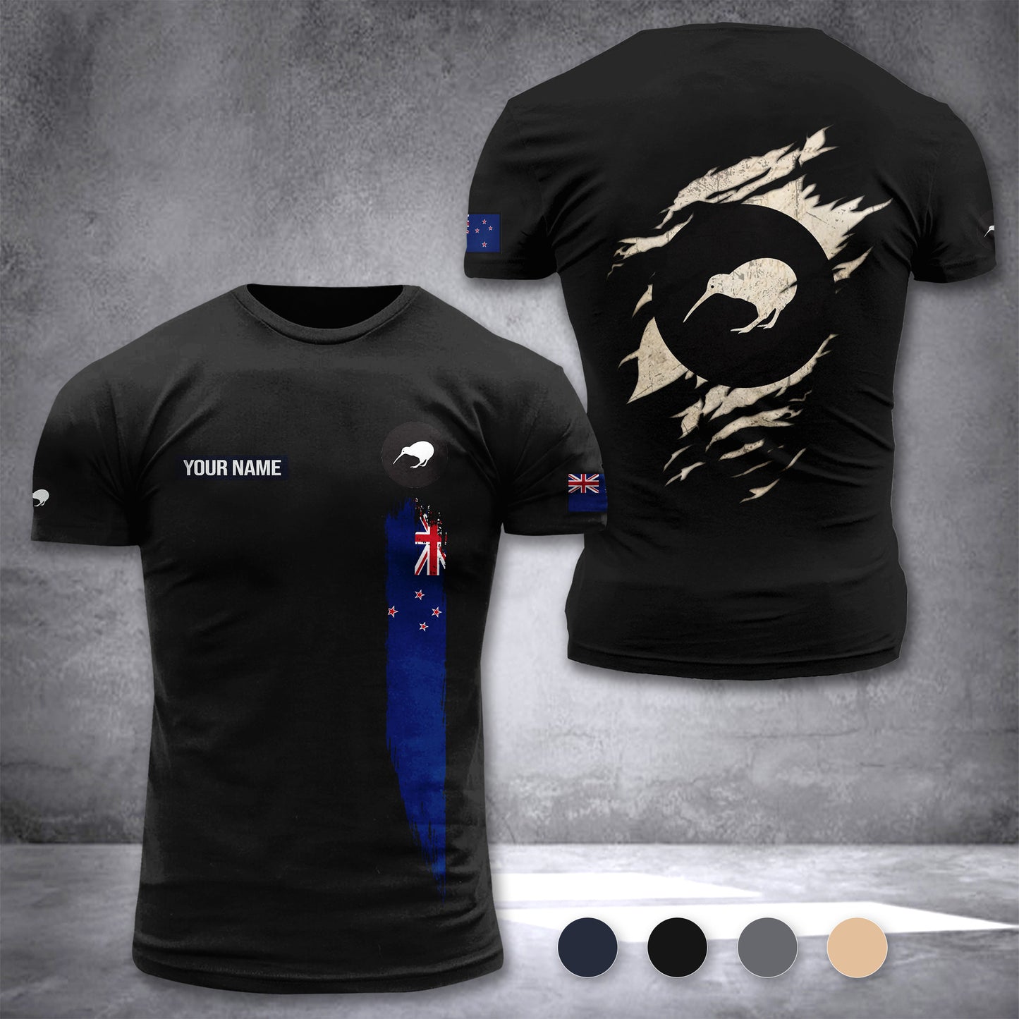 New Zealand Defence Force customize T-shirt 255
