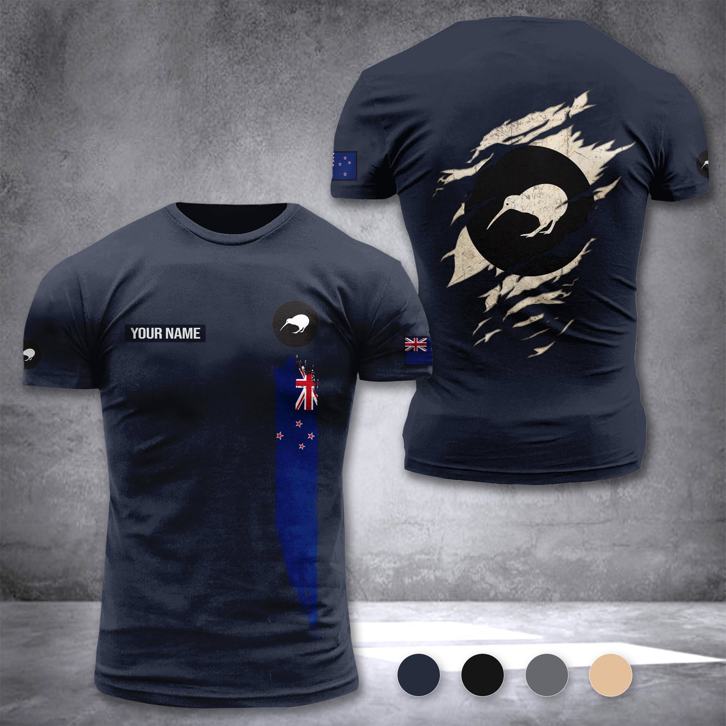New Zealand Defence Force customize T-shirt 255