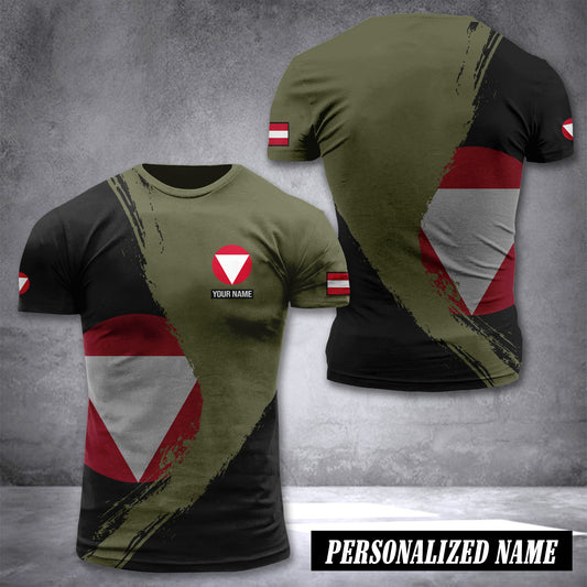 Austria Army customize T-shirt 3d 285