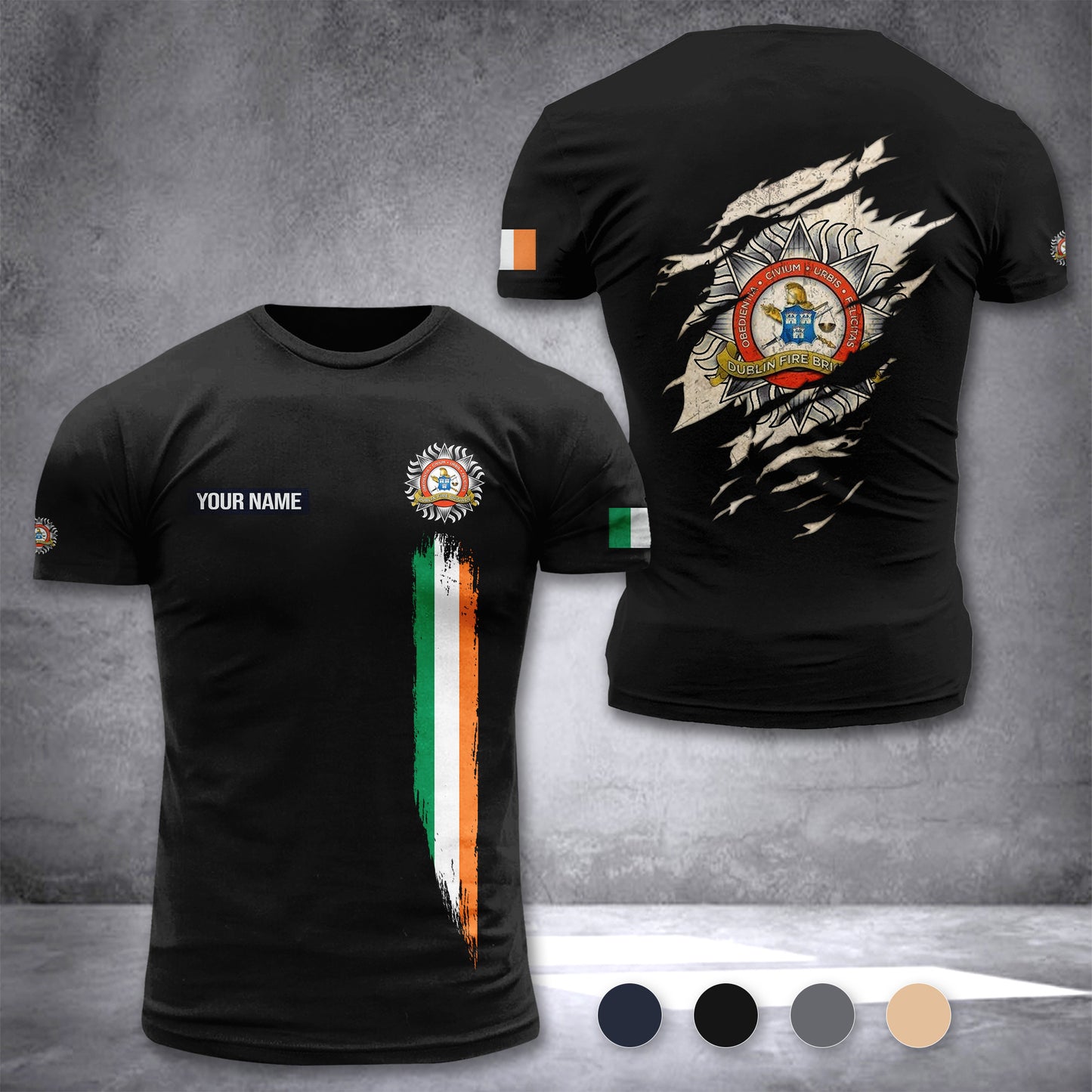 Dublin Fire Brigade customize T-shirt 265