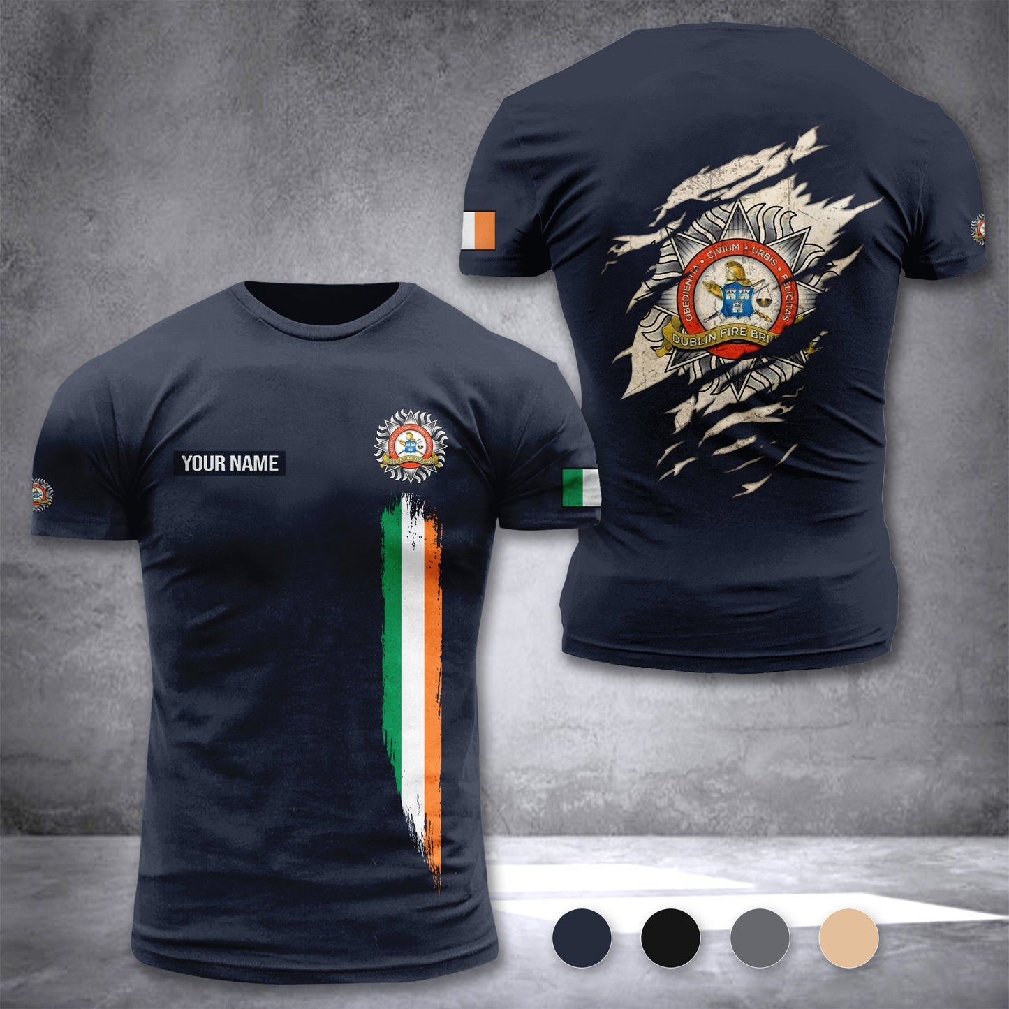Dublin Fire Brigade customize T-shirt 265