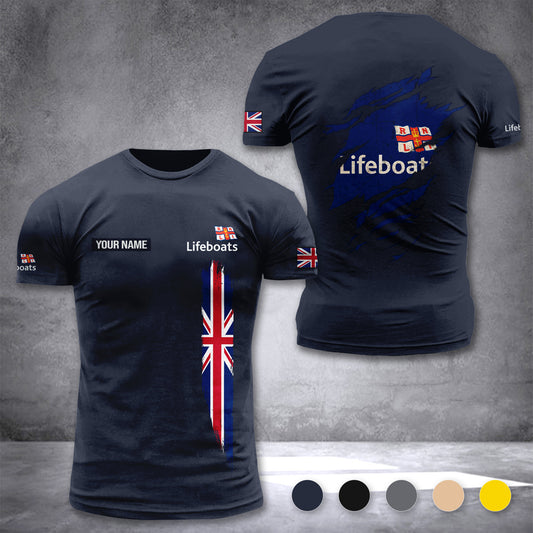 Royal National Lifeboat Institution UK customize T-shirt 265