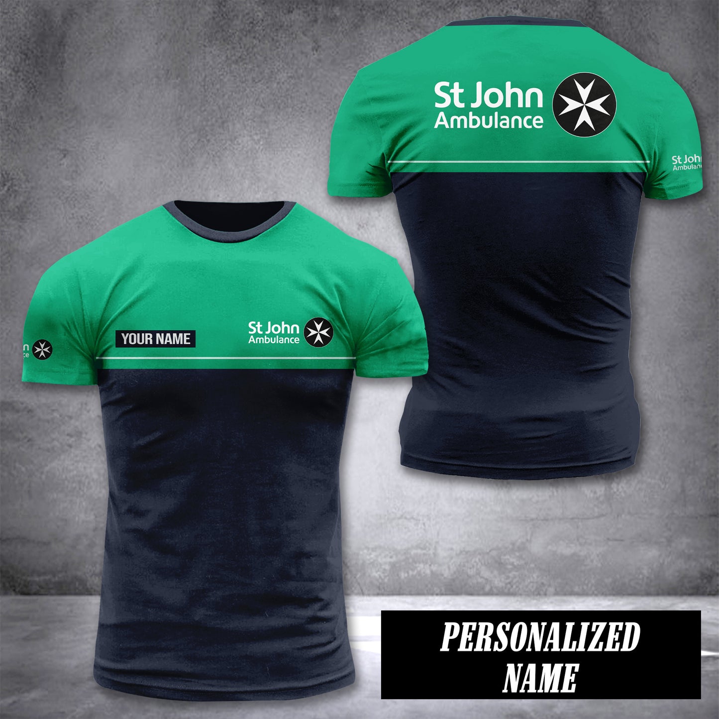 St John Ambulance customize T-shirt 3d 285
