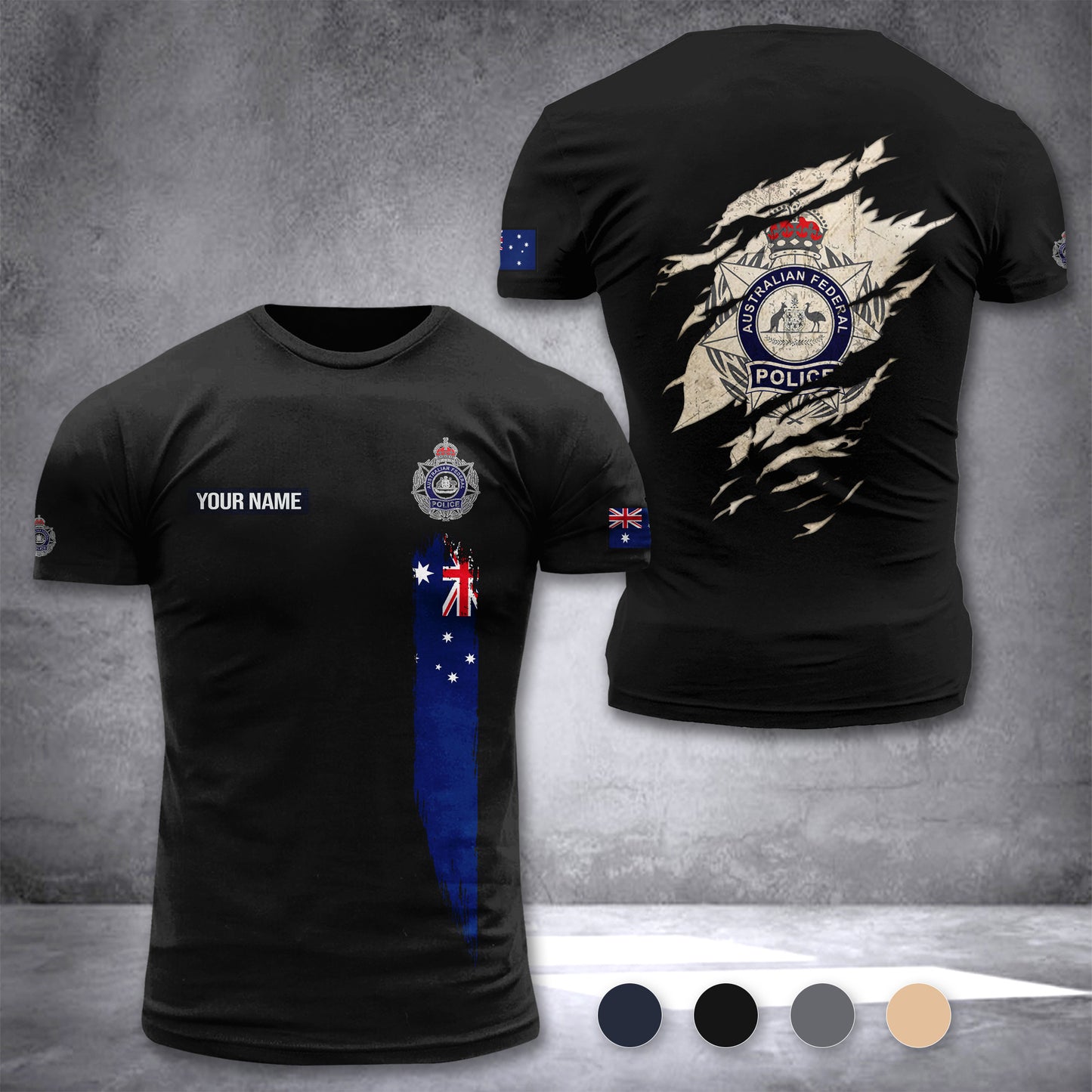 Australian Federal Police customize T-shirt 265