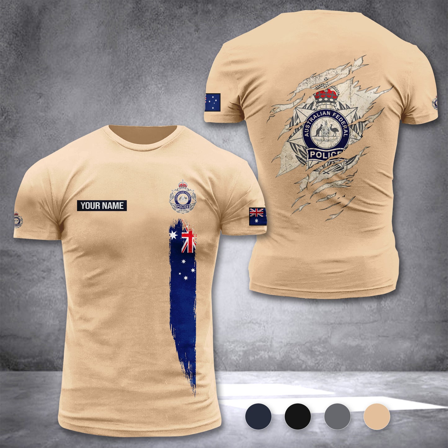 Australian Federal Police customize T-shirt 265