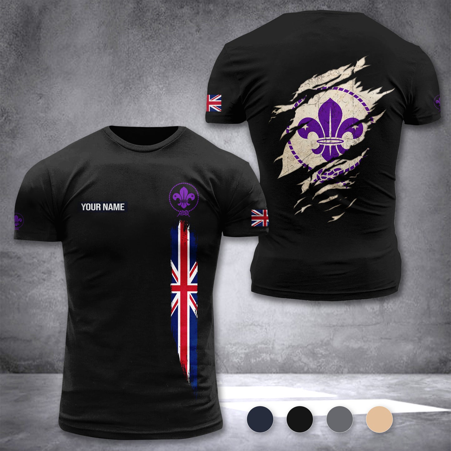The Scouts UK customize T-shirt 265