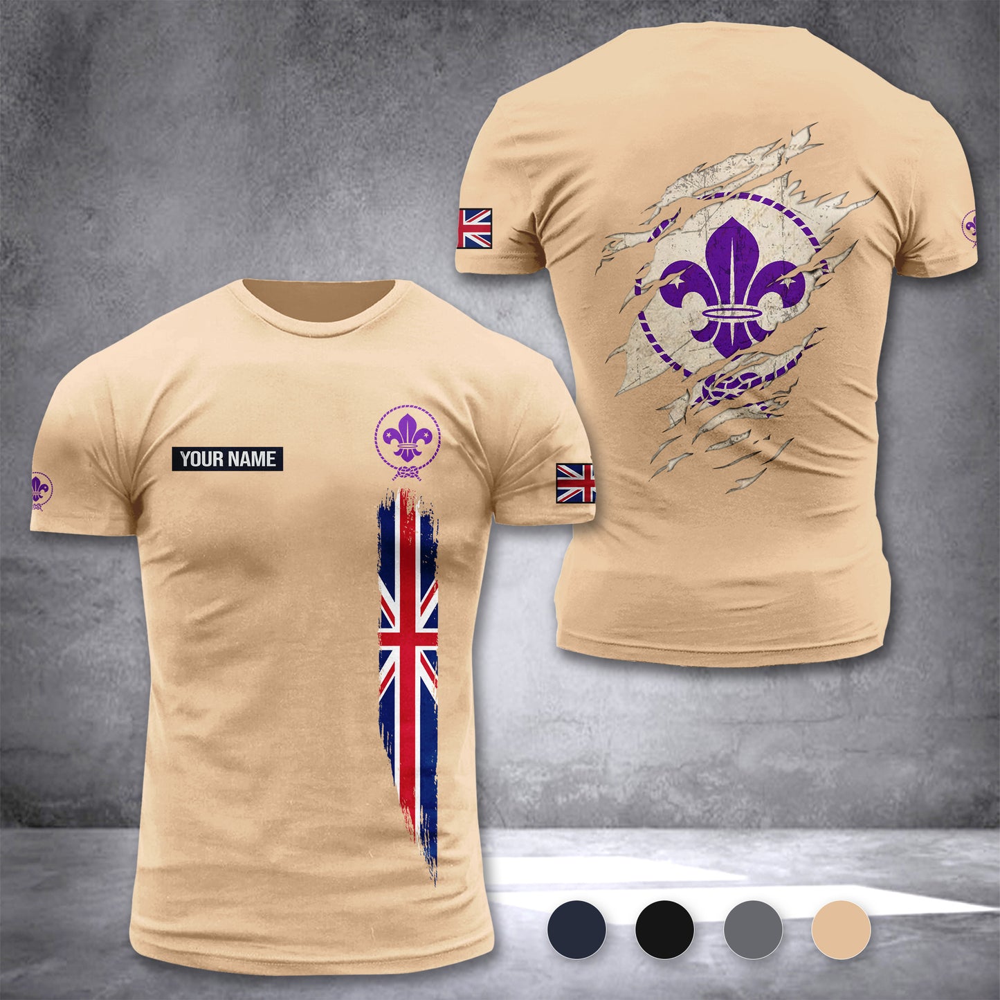 The Scouts UK customize T-shirt 265