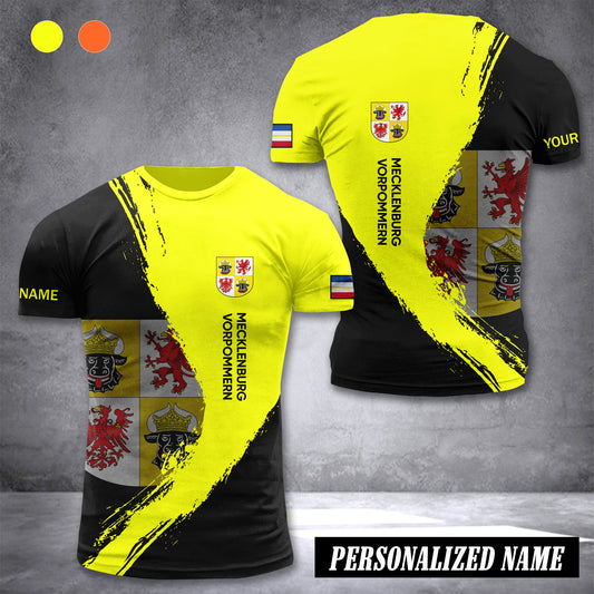 Mecklenburg-Vorpommern Germany customize T-shirt 3d 285