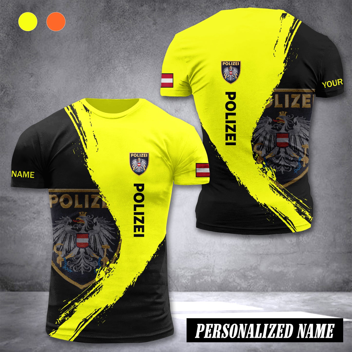 Polizei Austria customize T-shirt 3d 285