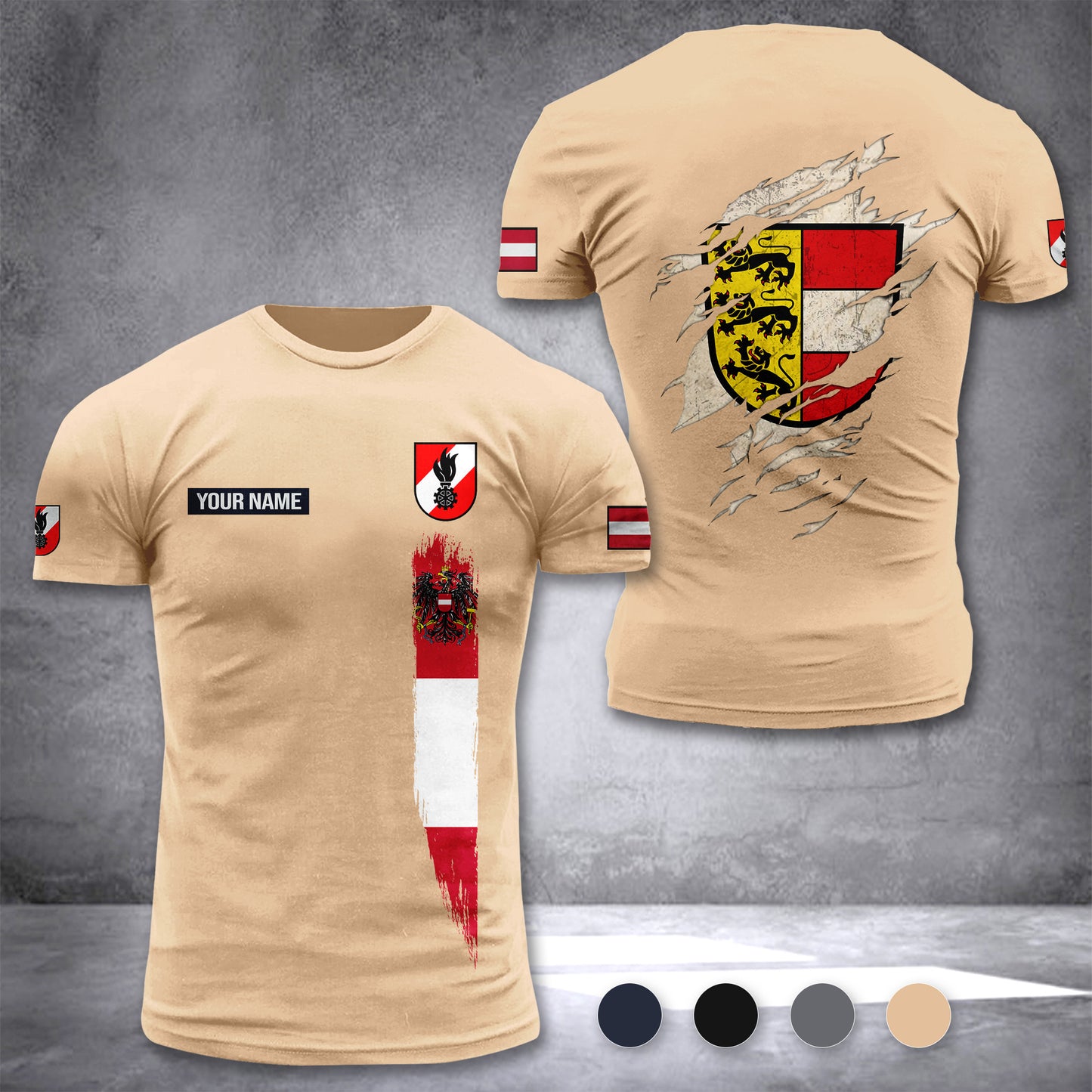 Firefighter Carinthia customize T-shirt 255