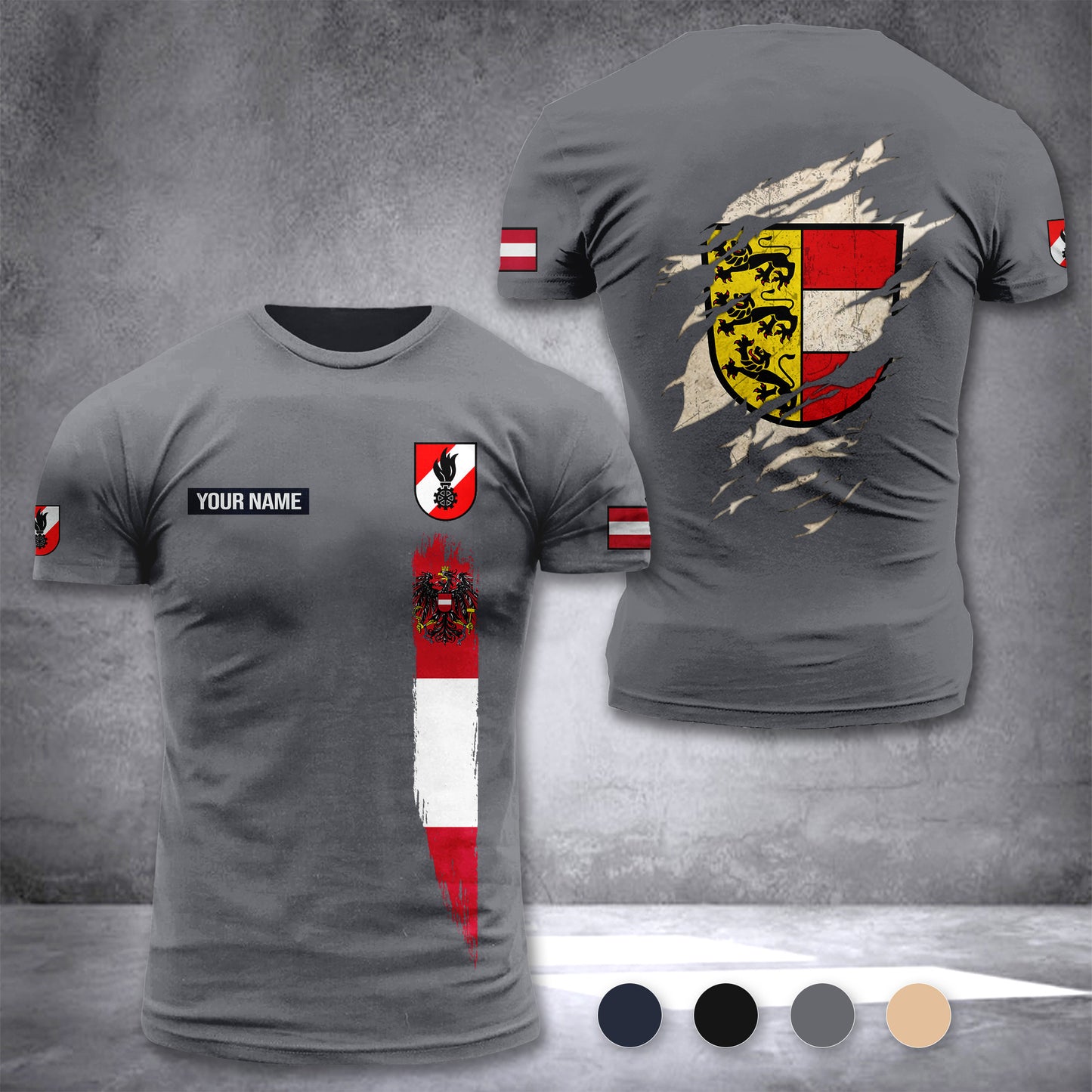 Firefighter Carinthia customize T-shirt 255