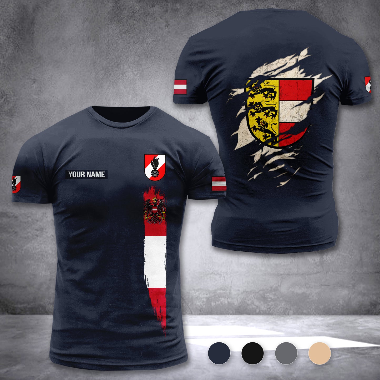 Firefighter Carinthia customize T-shirt 255