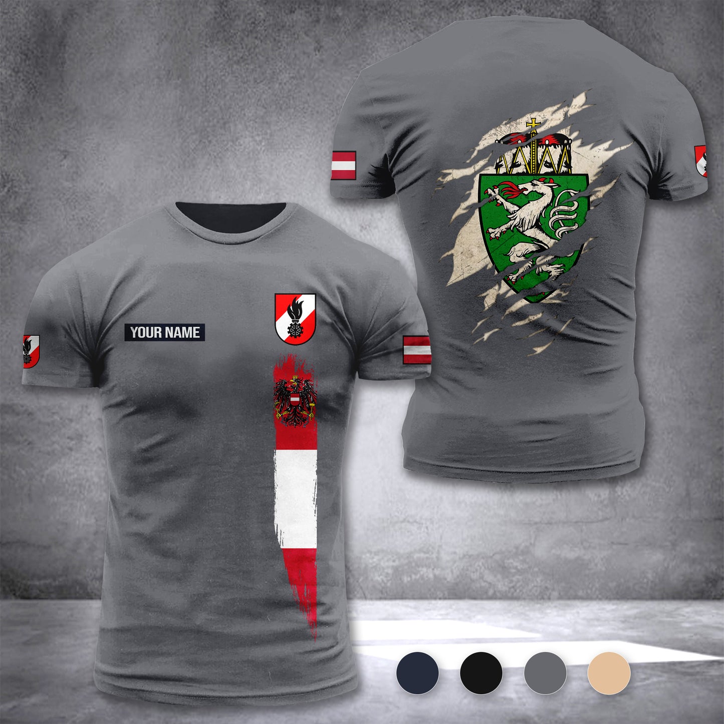 Firefighter Styria customize T-shirt 255