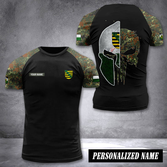 Saxony Germany customize T-shirt has raglan sleeves HPN