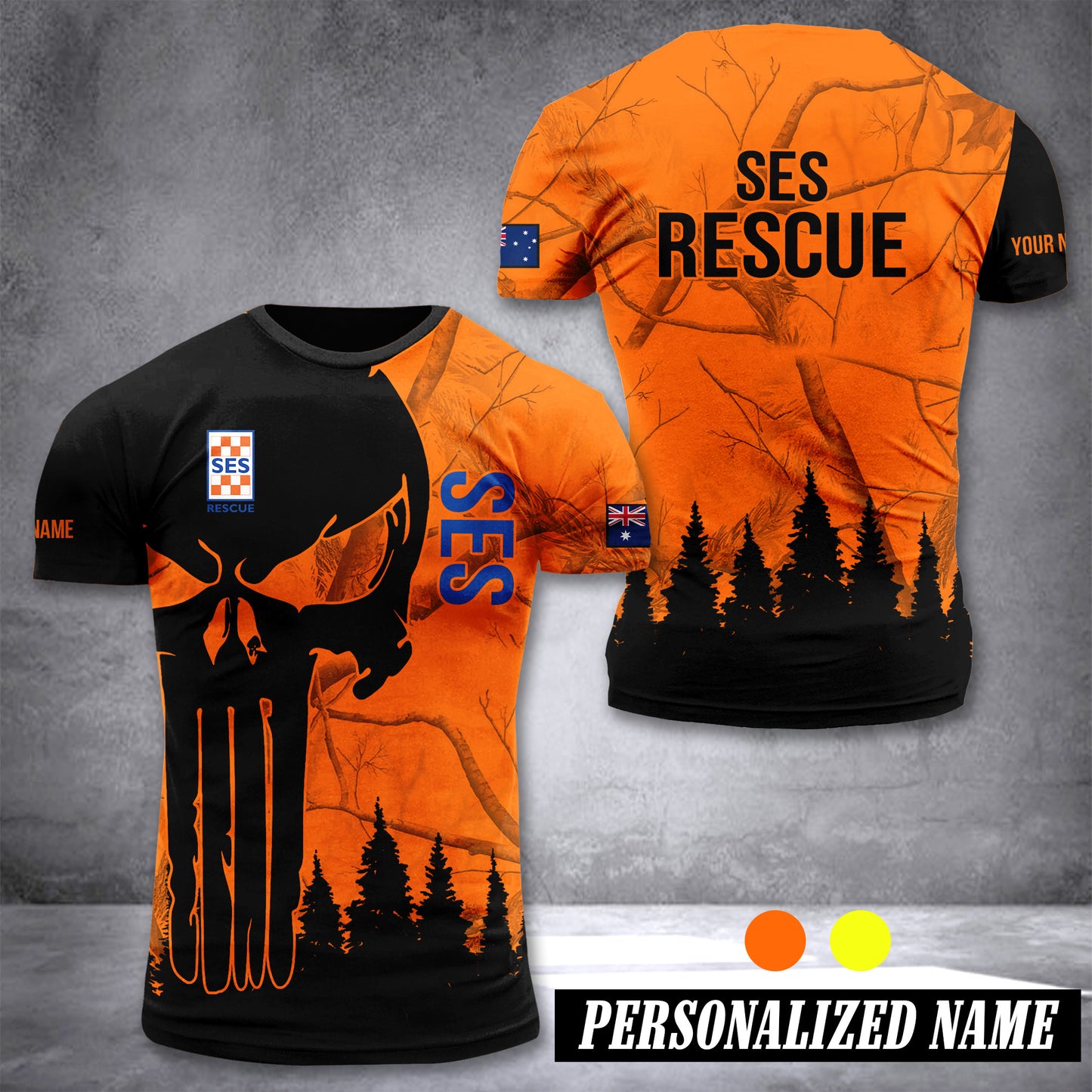 State Emergency Service customize T-shirt 3d 196