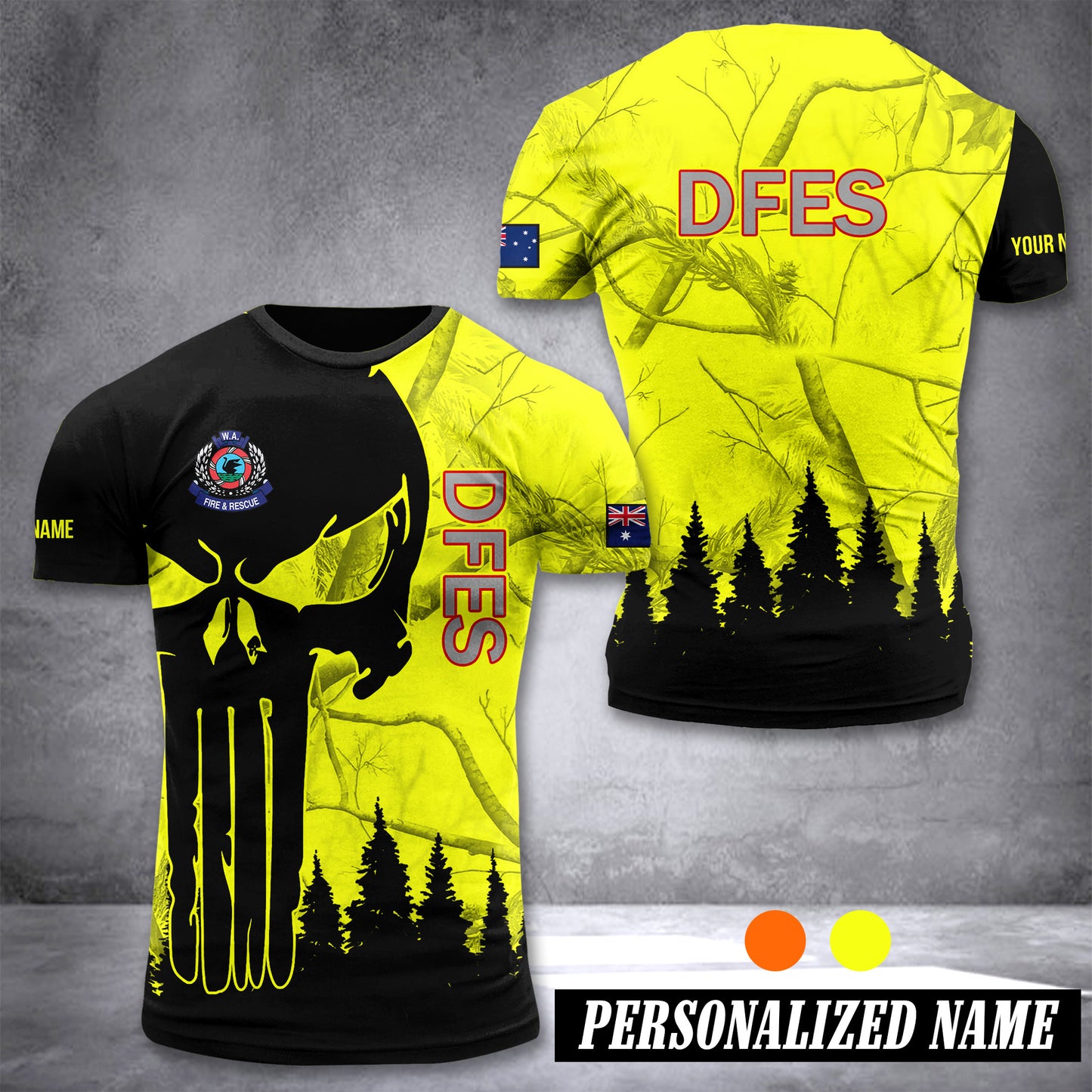 DFES customize T-shirt 3d 196