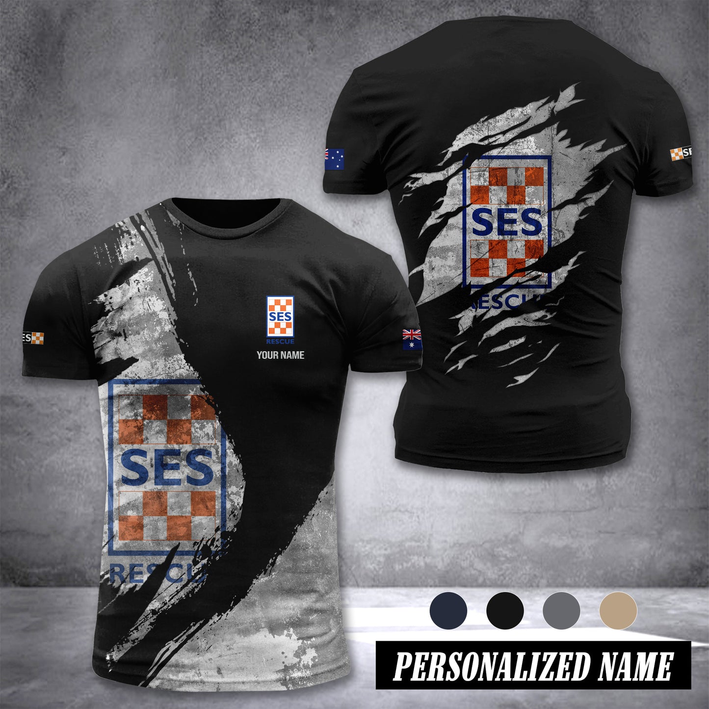State Emergency Service Australia customize T-shirt MRI