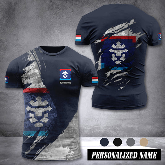 Luxembourg Firefighter customize T-shirt MRI