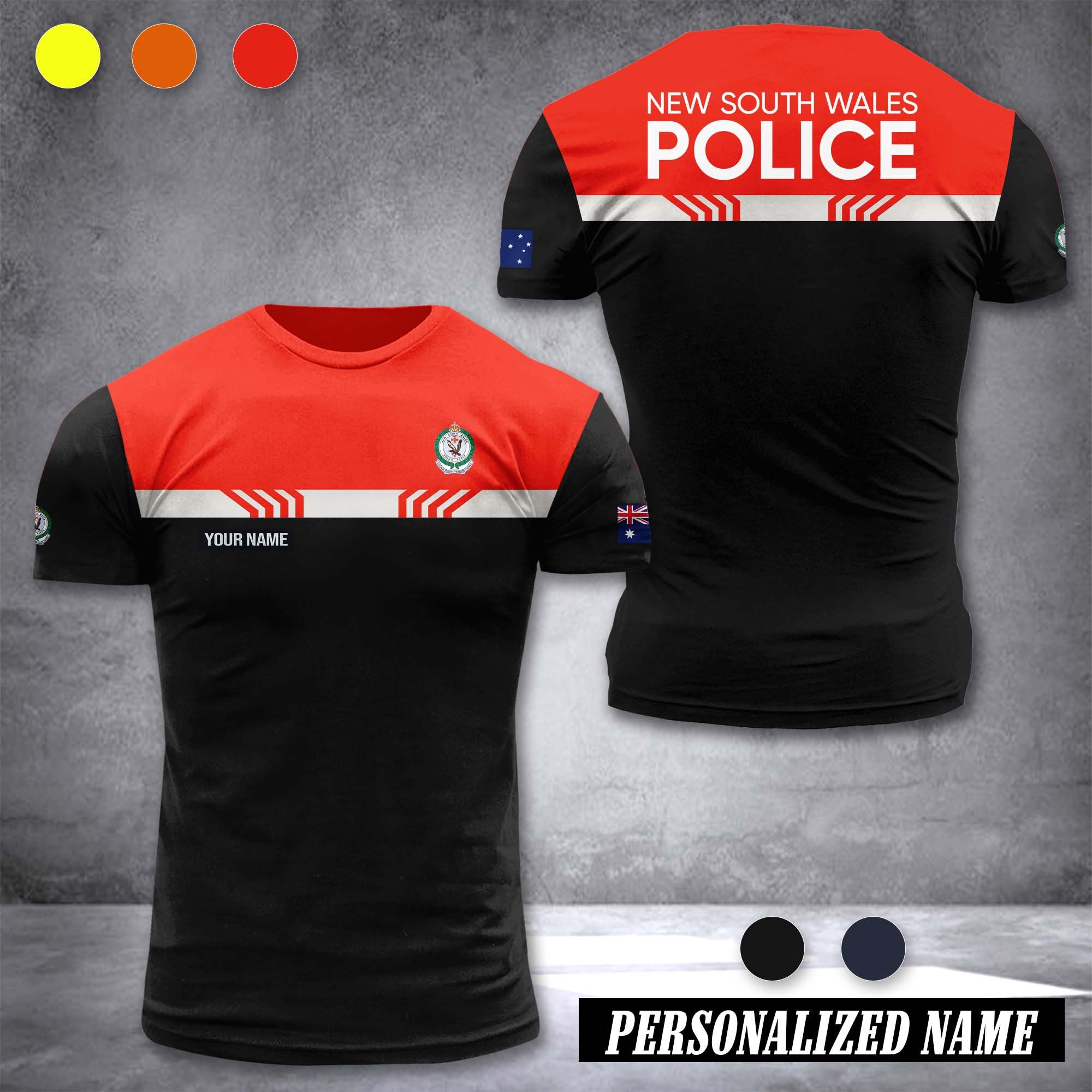 NSW Police Force customize T-shirt 26