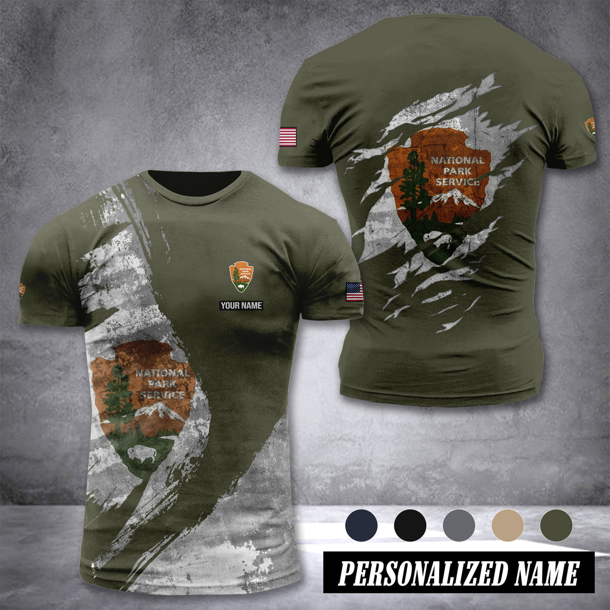 National Park Service customize T-shirt 306