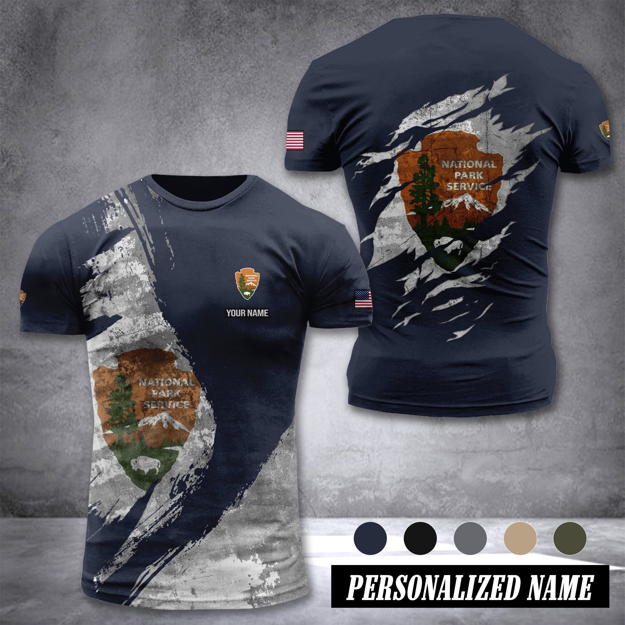 National Park Service customize T-shirt 306