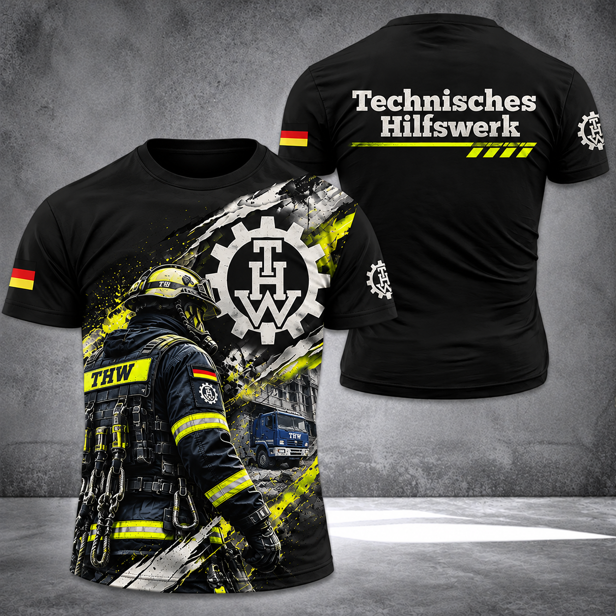 THW T-shirt 3d print 115
