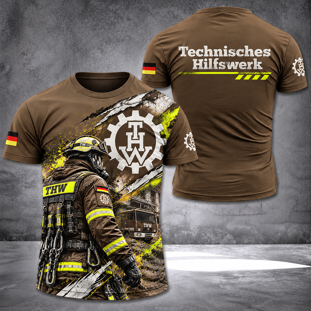 THW T-shirt 3d print 115