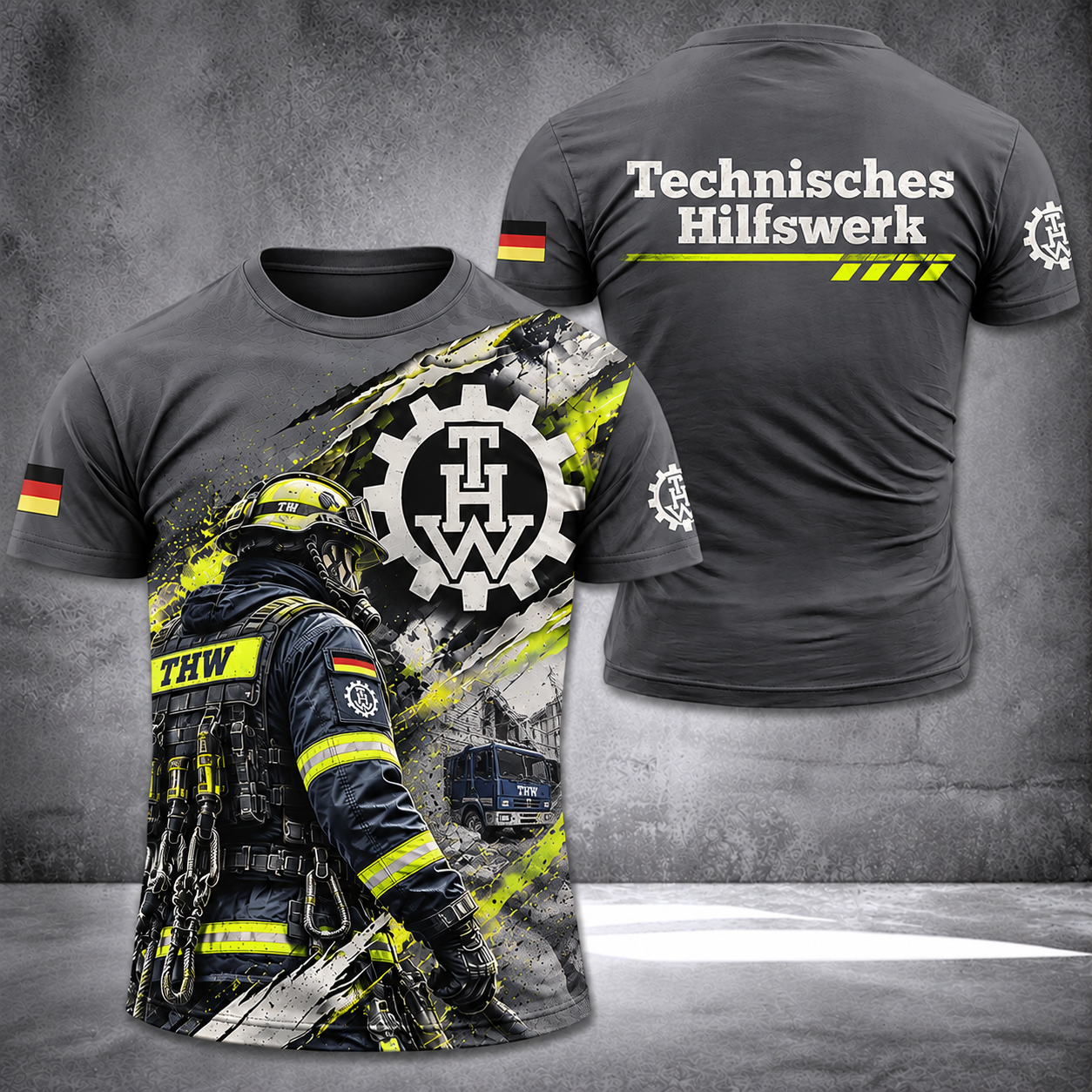 THW T-shirt 3d print 115