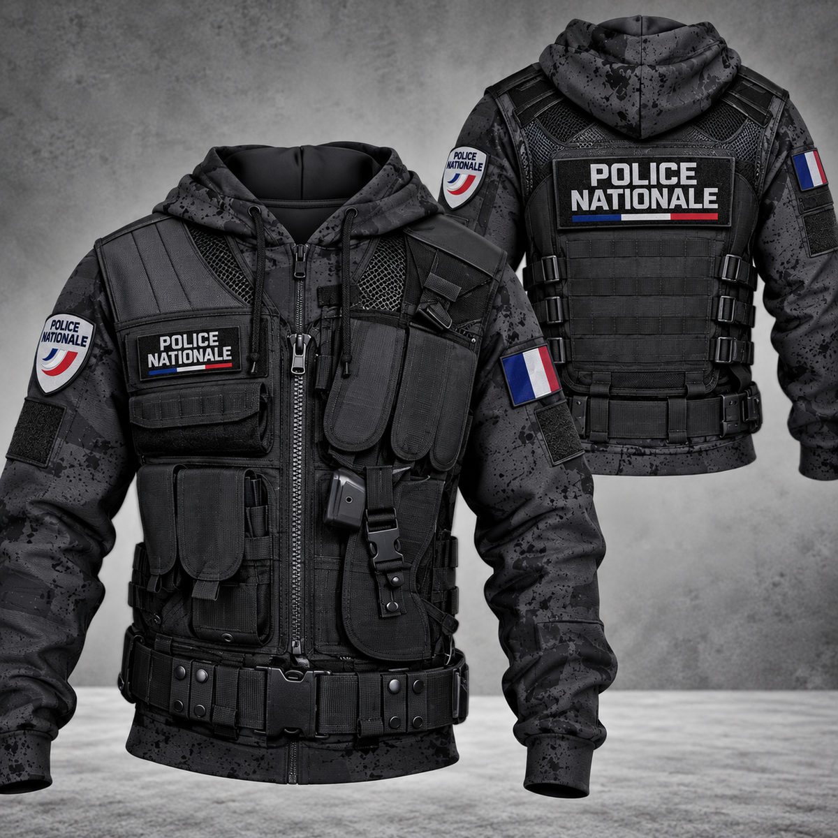 Police Nationale hoodie 3d 148