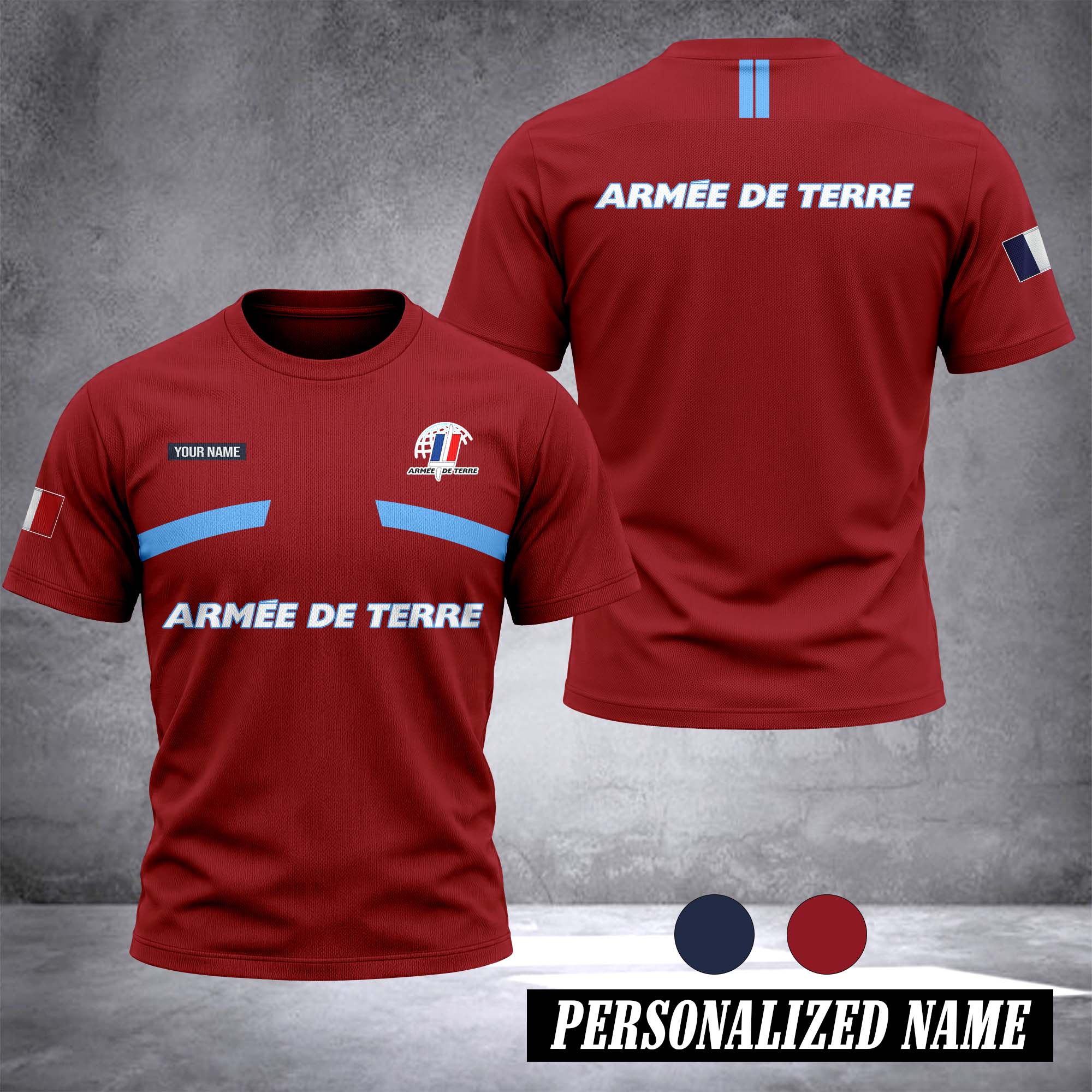 Armée de Terre customize 3d T-shirt 131