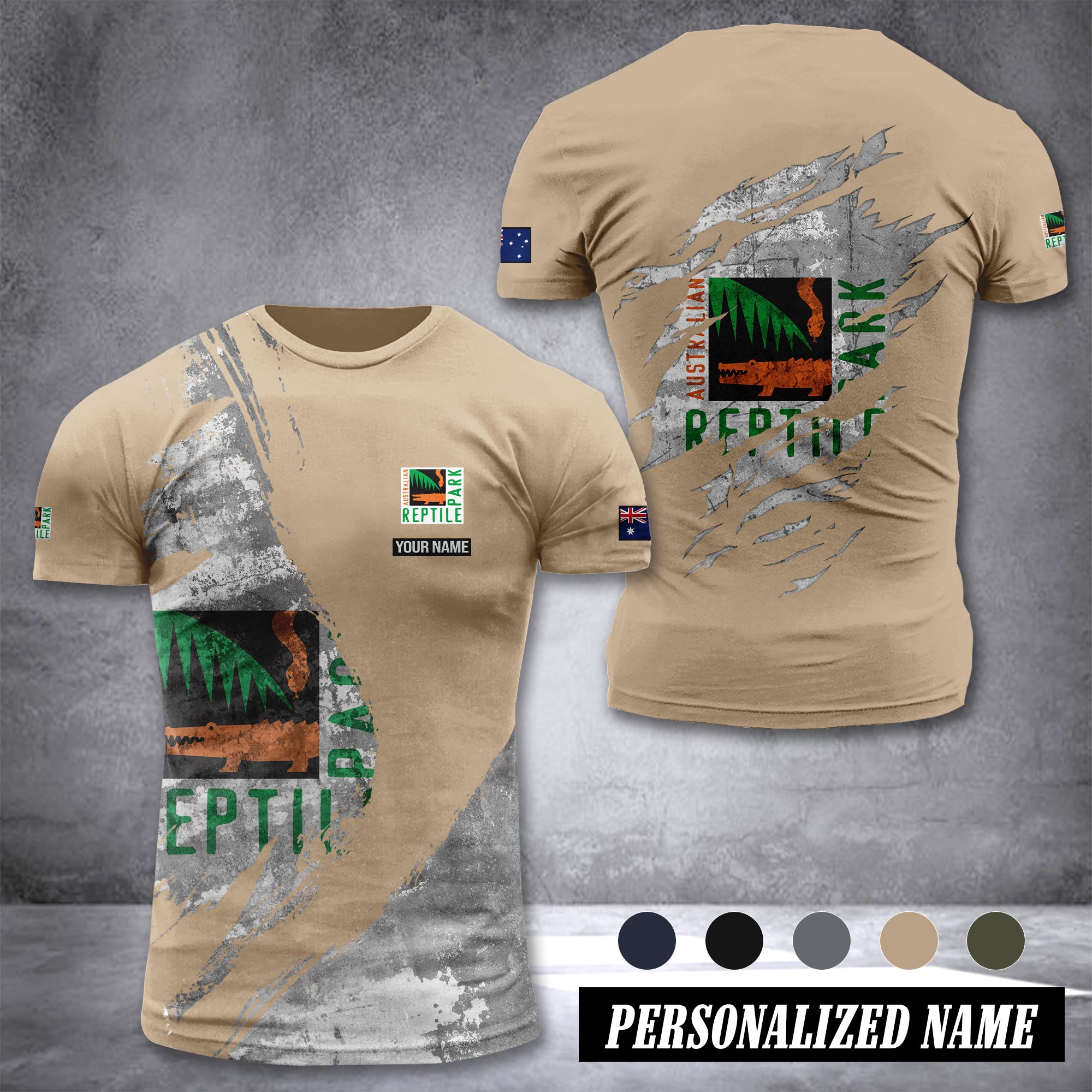 Australian Reptile Park customize T-shirt 306