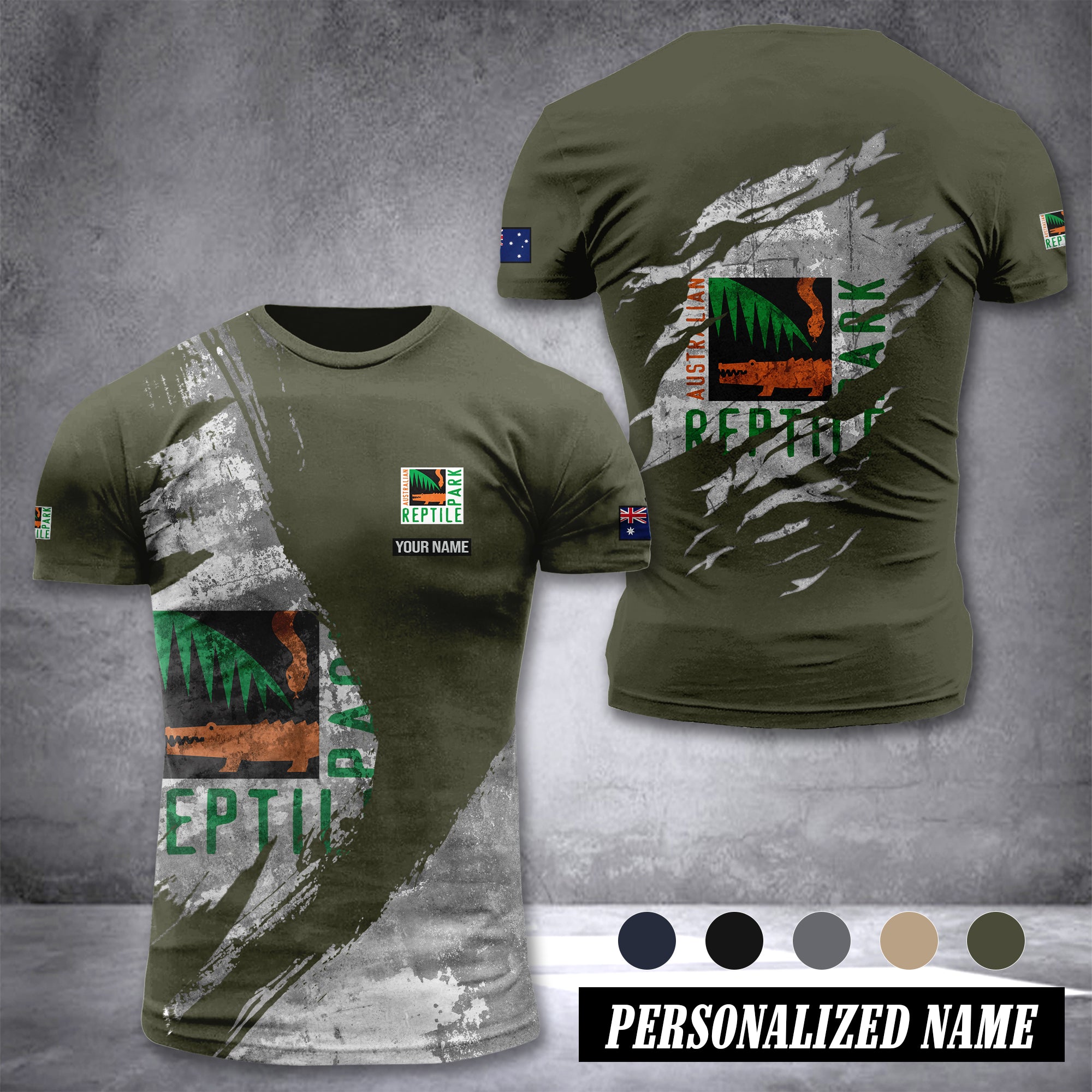 Australian Reptile Park customize T-shirt 306