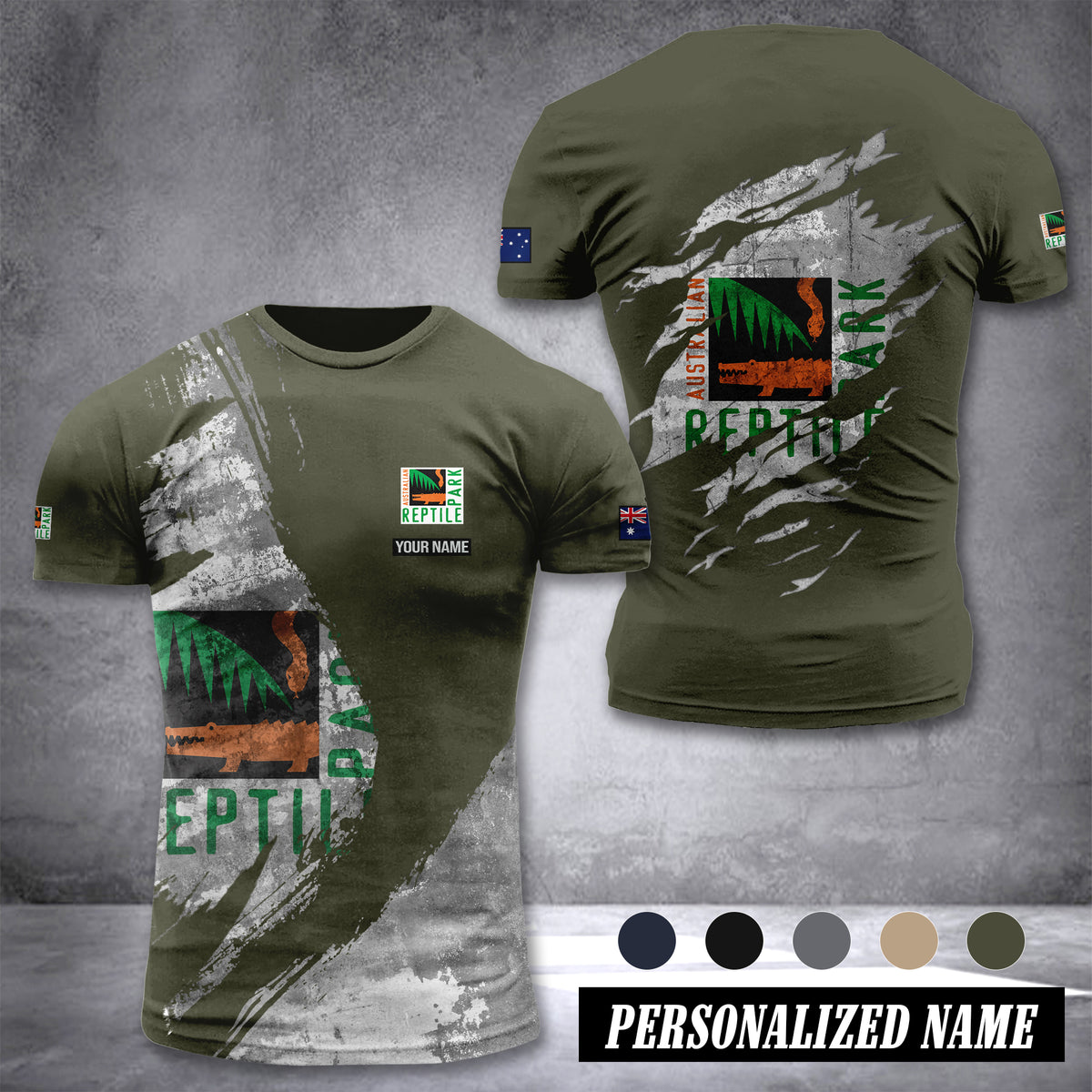 Australian Reptile Park customize T-shirt 306