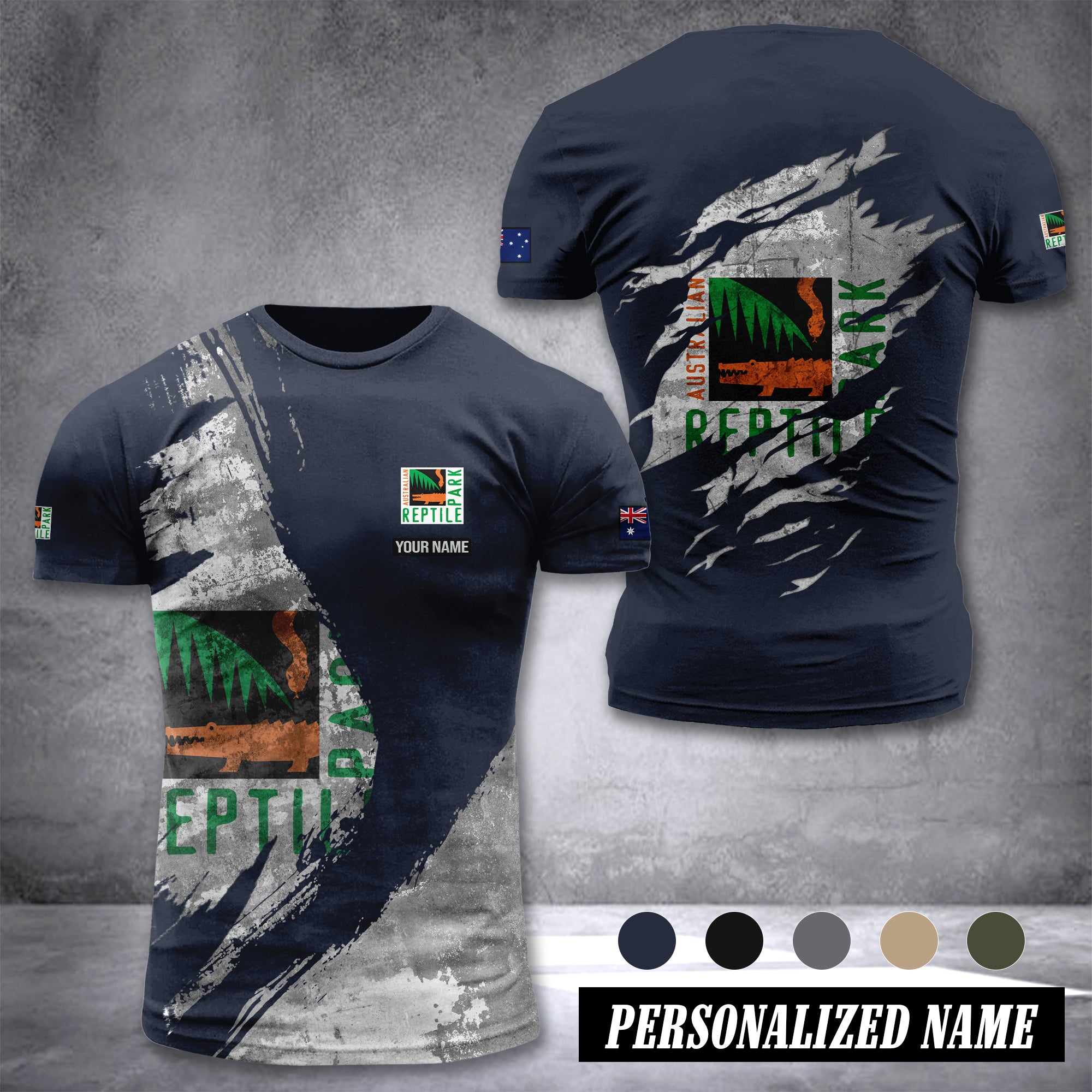 Australian Reptile Park customize T-shirt 306