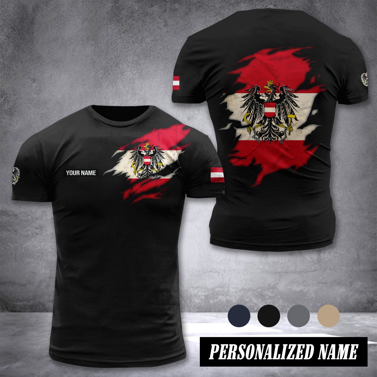 Austria customize T-shirt 276