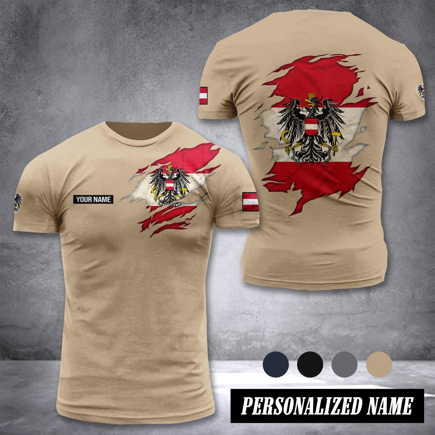 Austria customize T-shirt 276