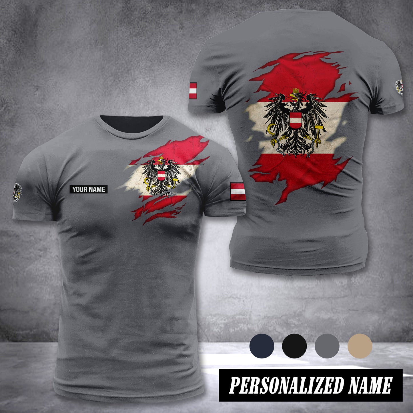 Austria customize T-shirt 276