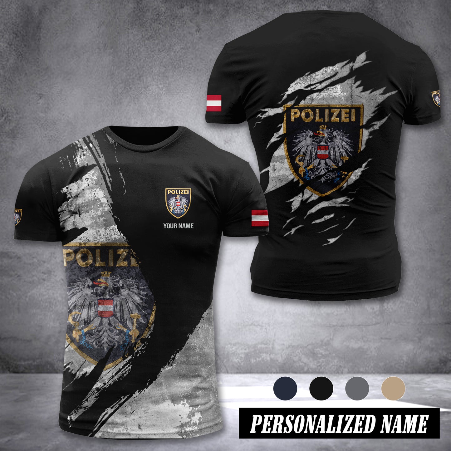 Polizei Austria customize T-shirt 306