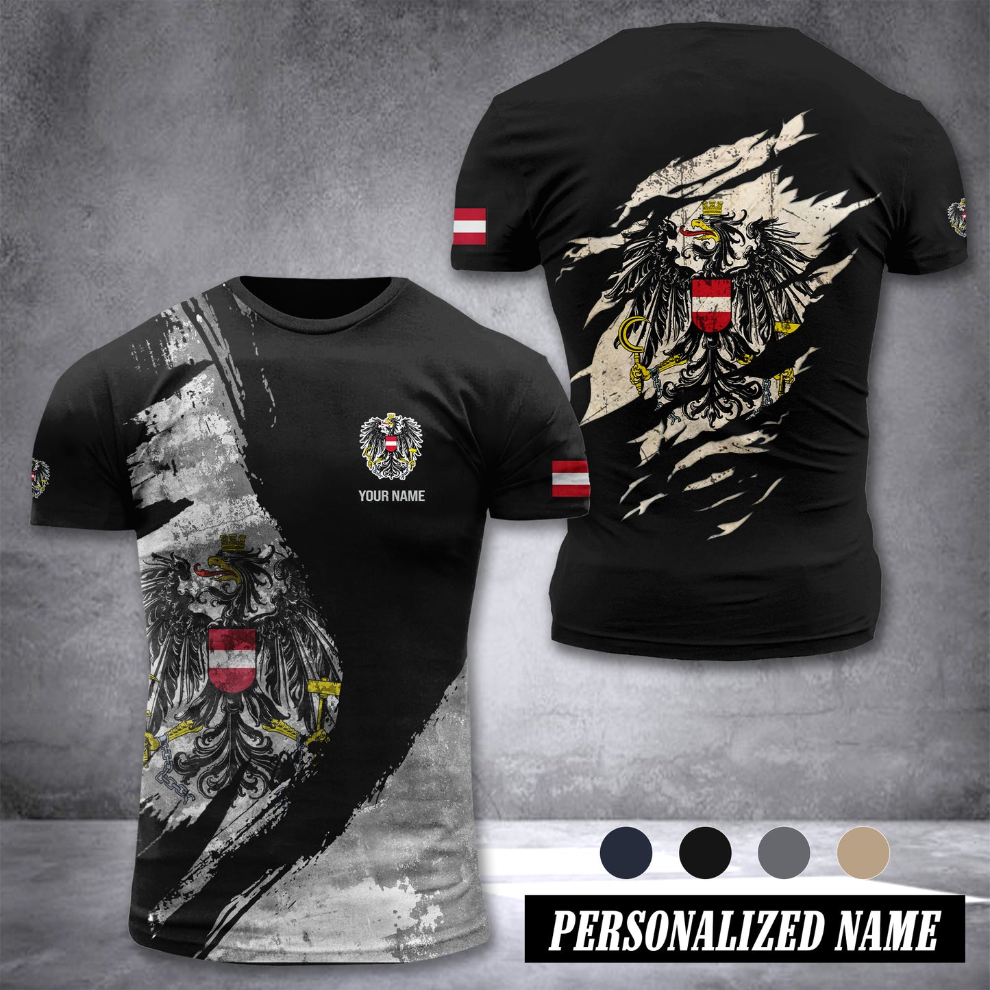 Austria customize T-shirt 306