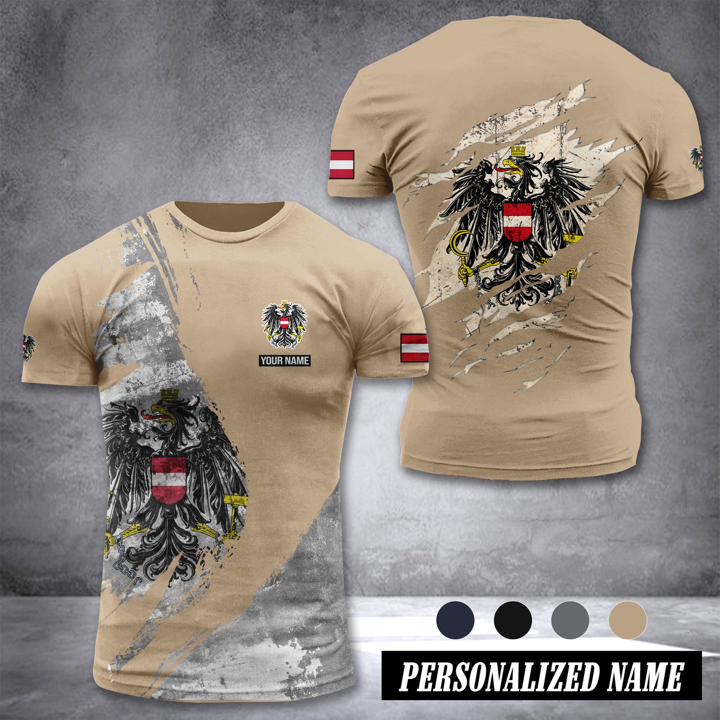 Austria customize T-shirt 306