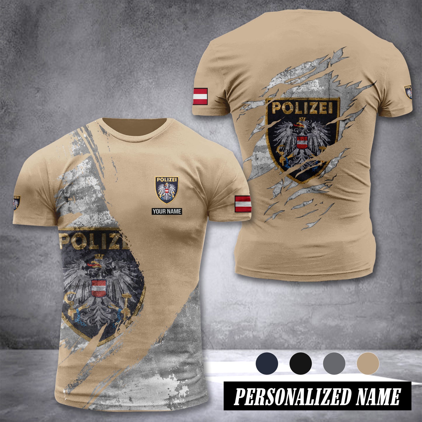 Polizei Austria customize T-shirt 306