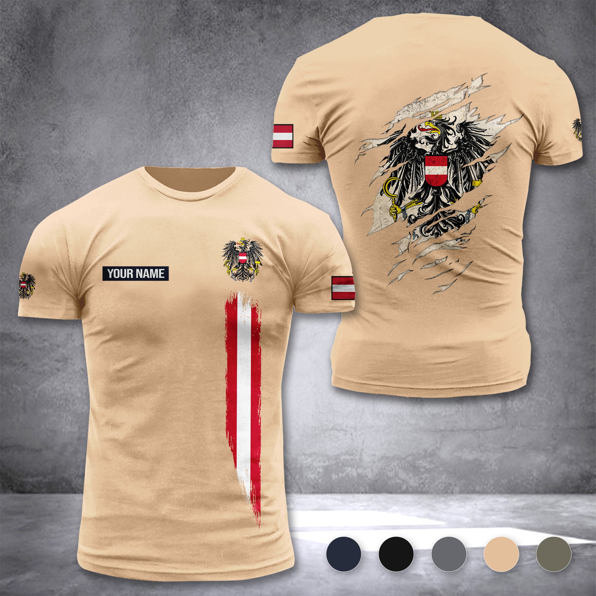 Austria customize T-shirt 289