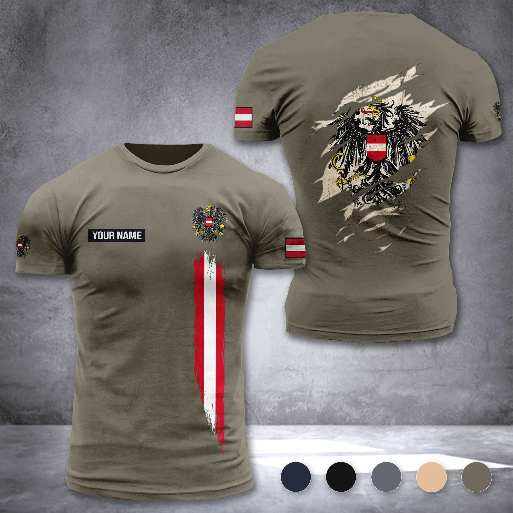 Austria customize T-shirt 289