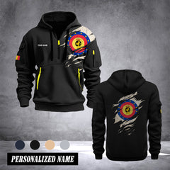 Soldier Belgium customize Hoodie Half Zipper NLG