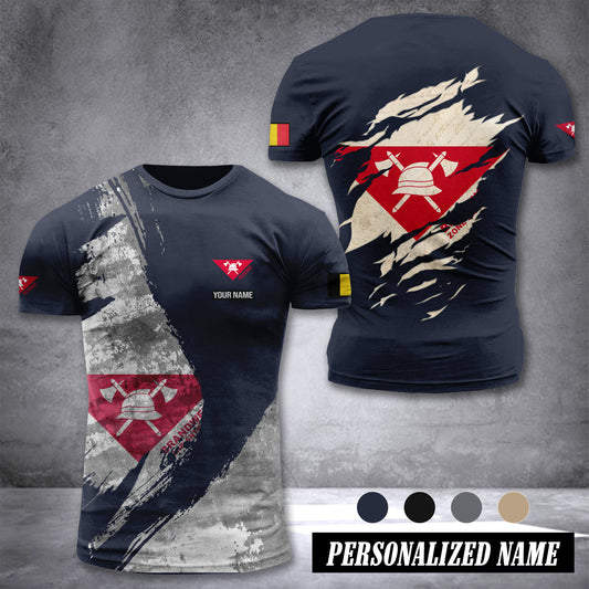Brandweer Zone Antwerpen customize T-shirt 306