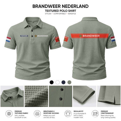 Brandweer  customize Casual Short Sleeved Bone Flower Solid Color