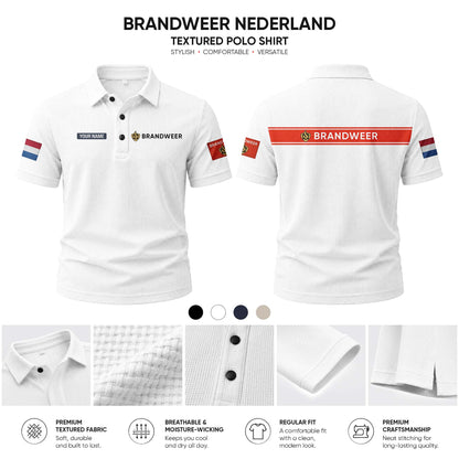 Brandweer  customize Casual Short Sleeved Bone Flower Solid Color